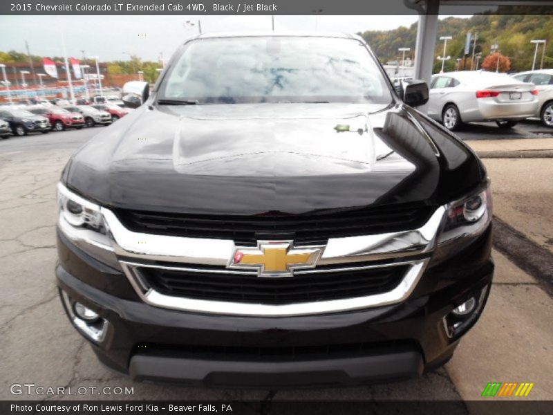 Black / Jet Black 2015 Chevrolet Colorado LT Extended Cab 4WD