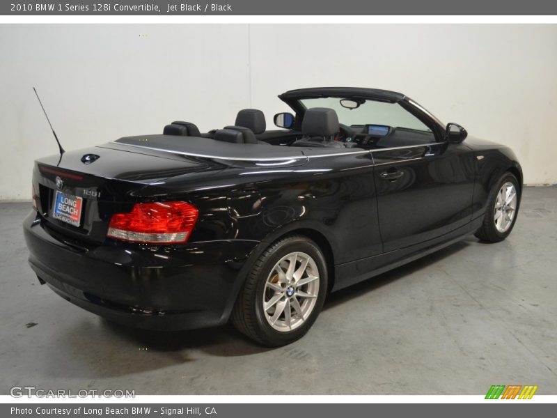 Jet Black / Black 2010 BMW 1 Series 128i Convertible