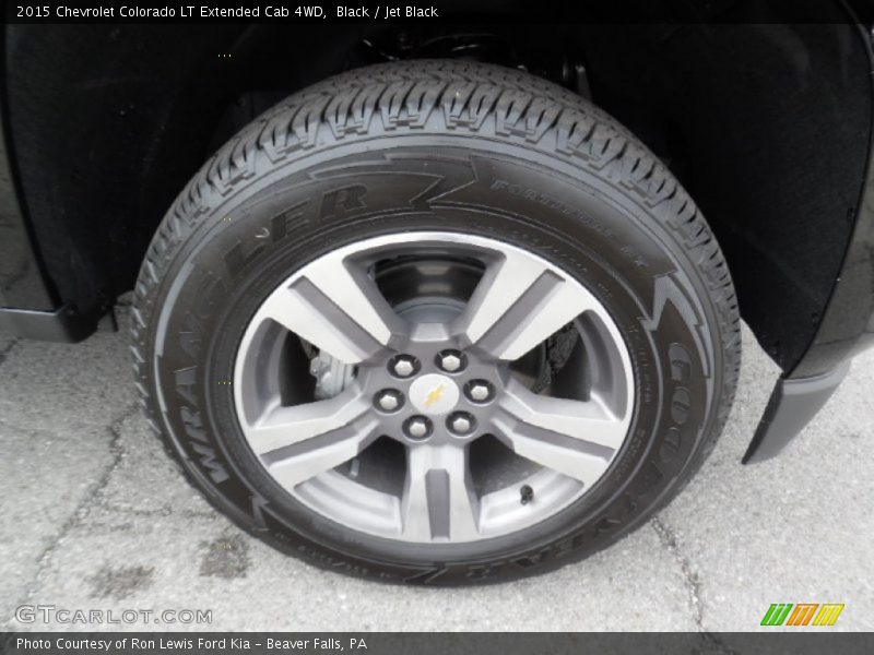 Black / Jet Black 2015 Chevrolet Colorado LT Extended Cab 4WD