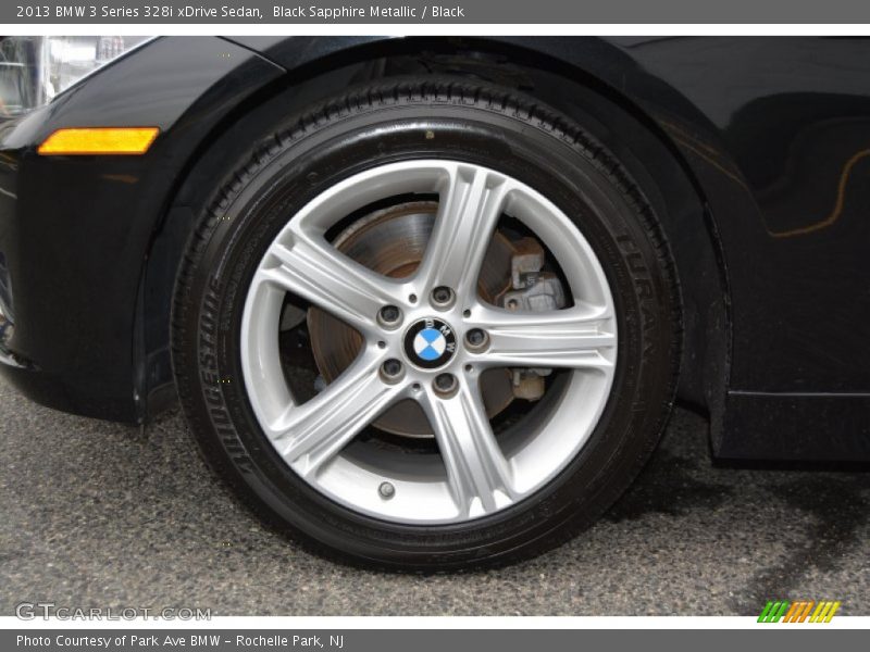 Black Sapphire Metallic / Black 2013 BMW 3 Series 328i xDrive Sedan