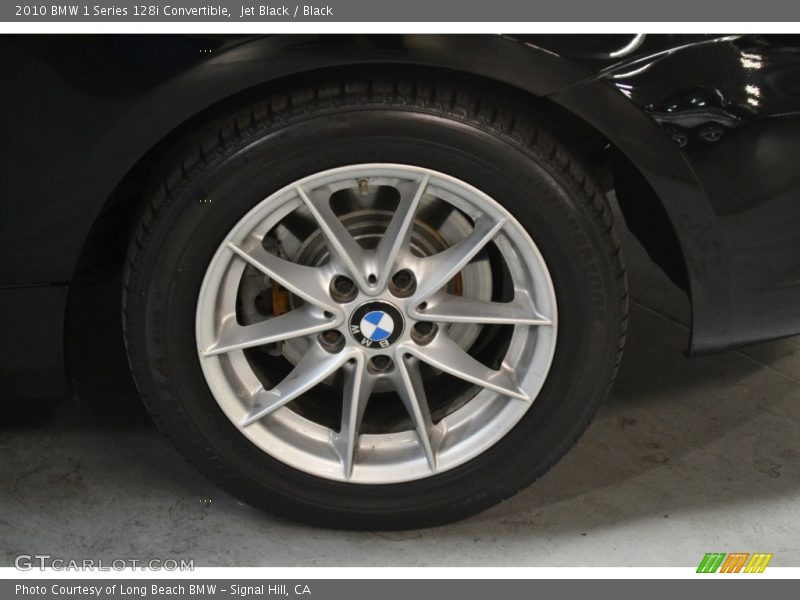 Jet Black / Black 2010 BMW 1 Series 128i Convertible