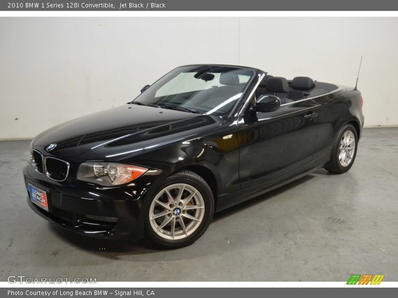 Jet Black / Black 2010 BMW 1 Series 128i Convertible