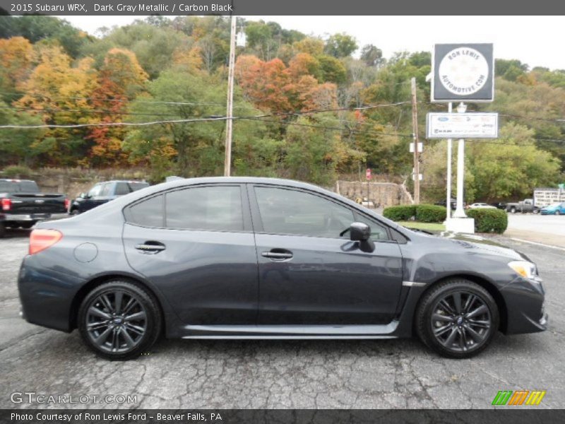 Dark Gray Metallic / Carbon Black 2015 Subaru WRX