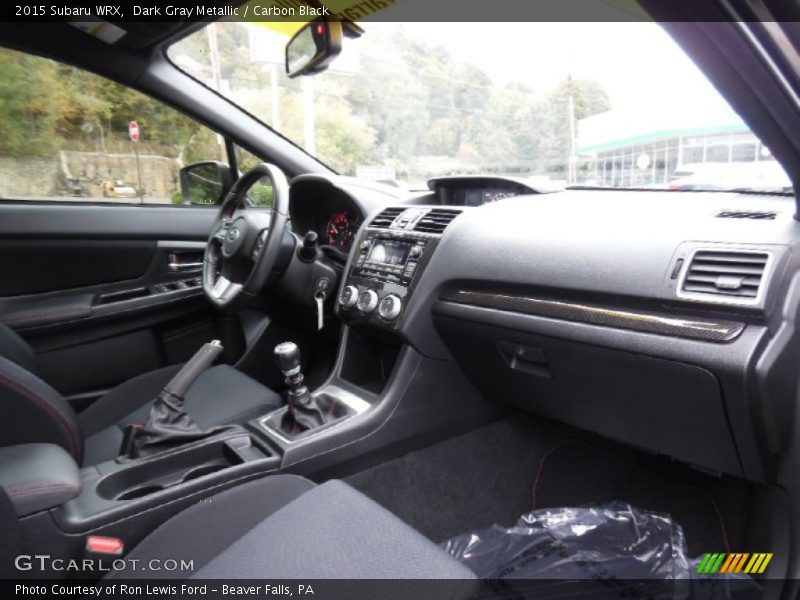 Dark Gray Metallic / Carbon Black 2015 Subaru WRX