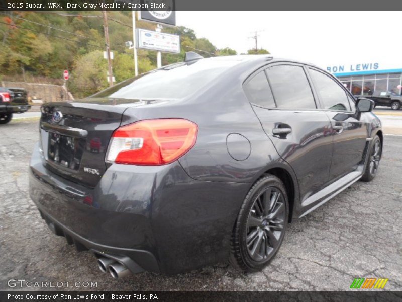 Dark Gray Metallic / Carbon Black 2015 Subaru WRX
