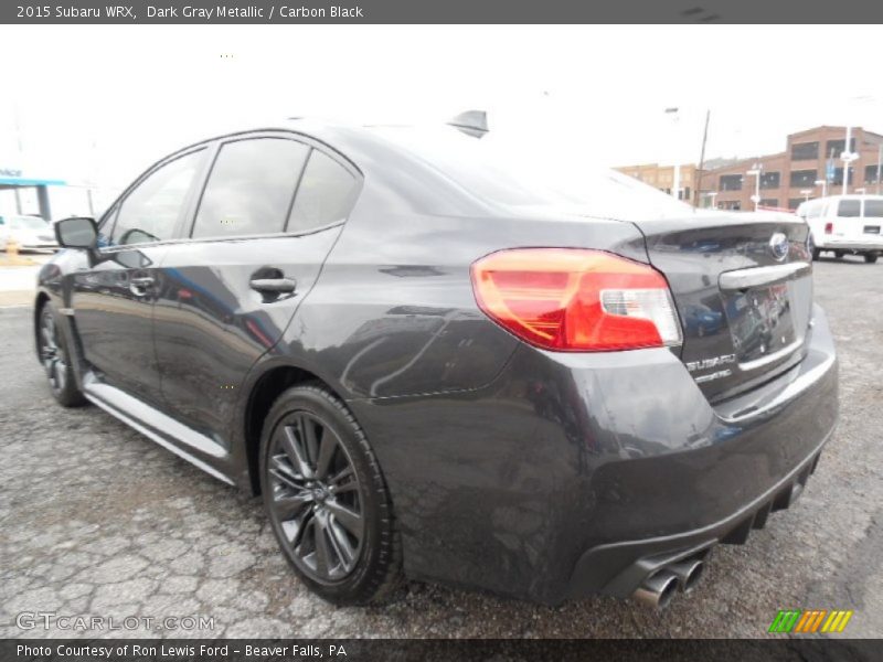 Dark Gray Metallic / Carbon Black 2015 Subaru WRX