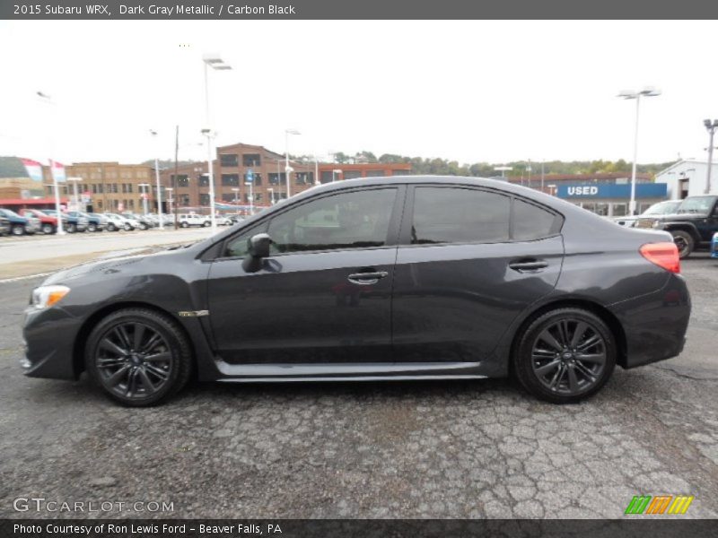 Dark Gray Metallic / Carbon Black 2015 Subaru WRX