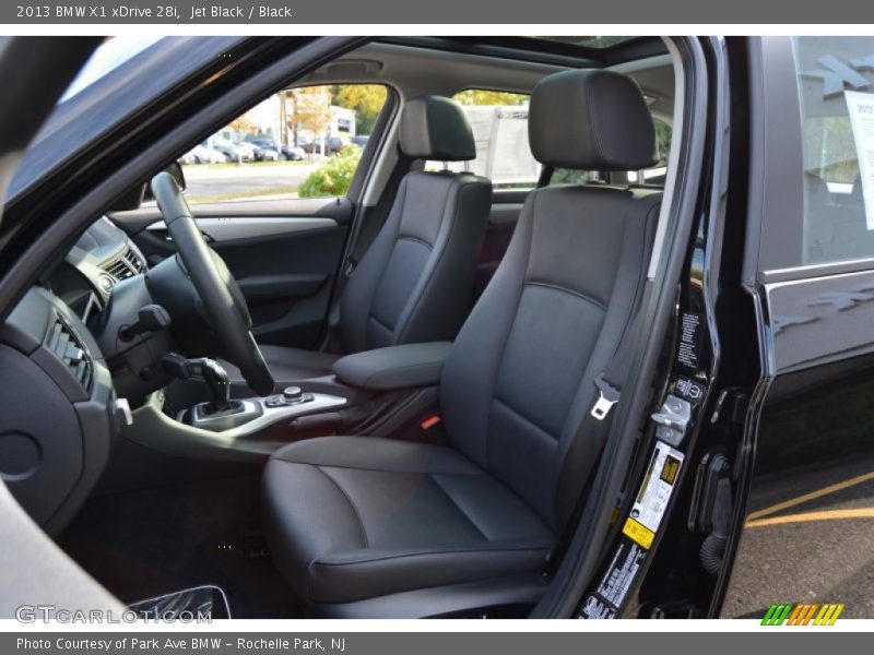 Jet Black / Black 2013 BMW X1 xDrive 28i