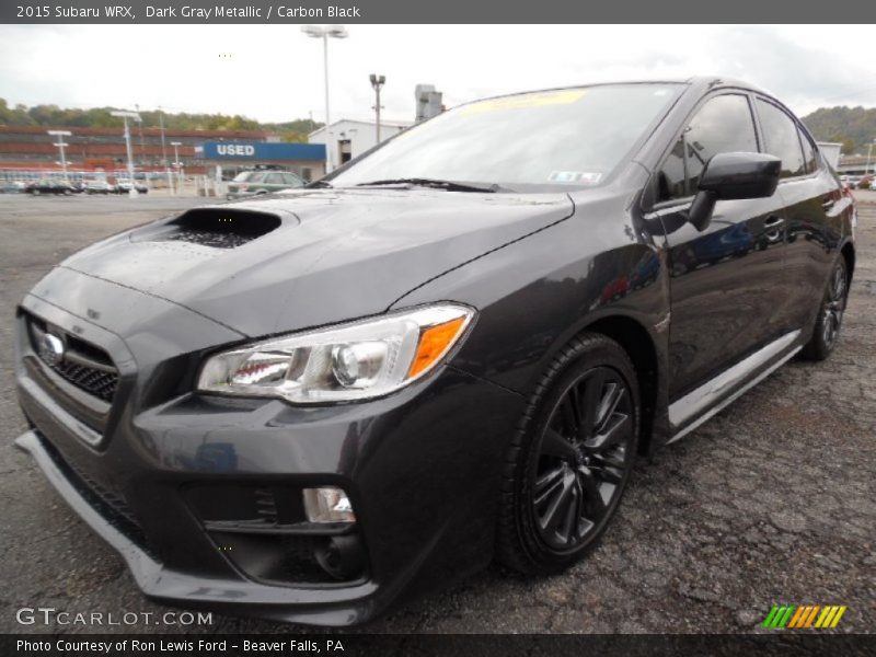 Dark Gray Metallic / Carbon Black 2015 Subaru WRX