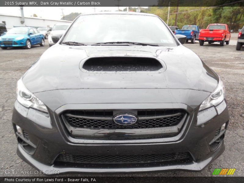 Dark Gray Metallic / Carbon Black 2015 Subaru WRX