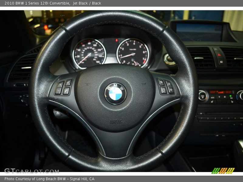 Jet Black / Black 2010 BMW 1 Series 128i Convertible