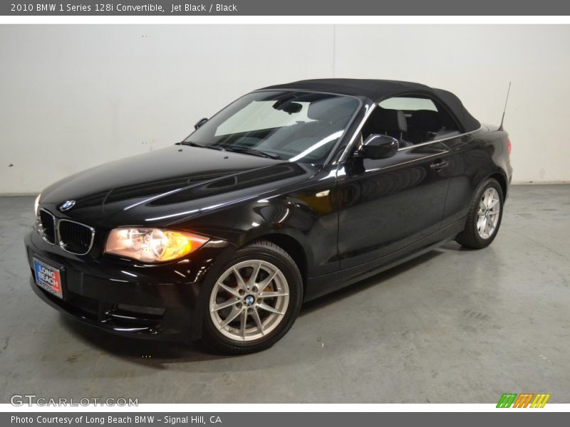 Jet Black / Black 2010 BMW 1 Series 128i Convertible