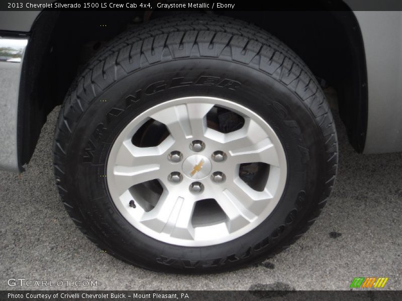 Graystone Metallic / Ebony 2013 Chevrolet Silverado 1500 LS Crew Cab 4x4