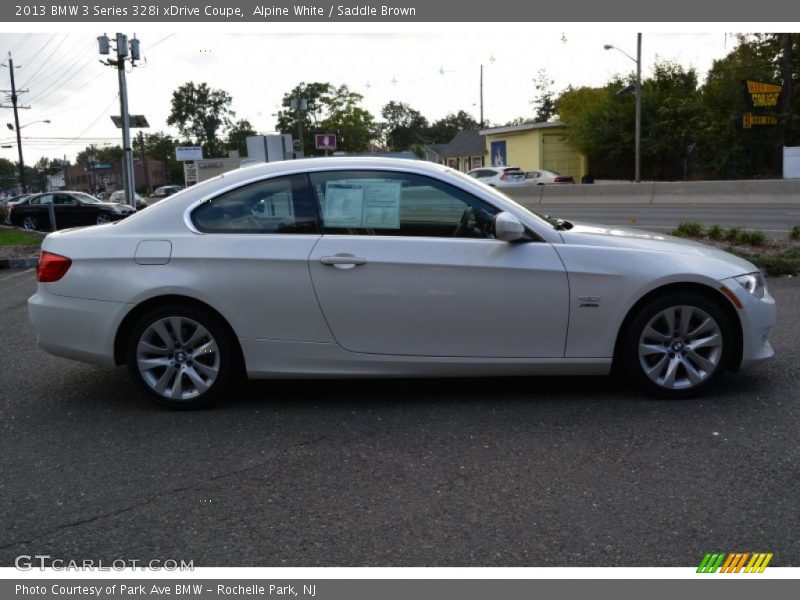 Alpine White / Saddle Brown 2013 BMW 3 Series 328i xDrive Coupe