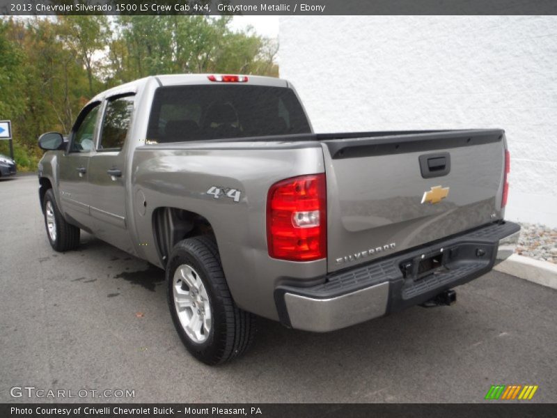 Graystone Metallic / Ebony 2013 Chevrolet Silverado 1500 LS Crew Cab 4x4