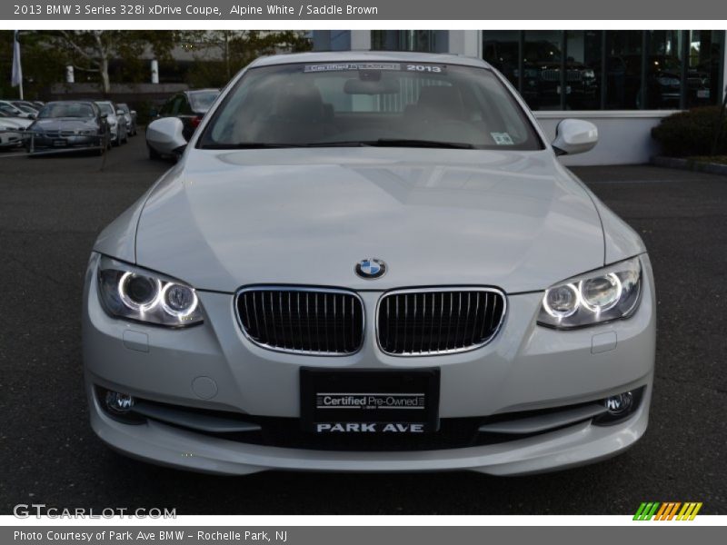 Alpine White / Saddle Brown 2013 BMW 3 Series 328i xDrive Coupe