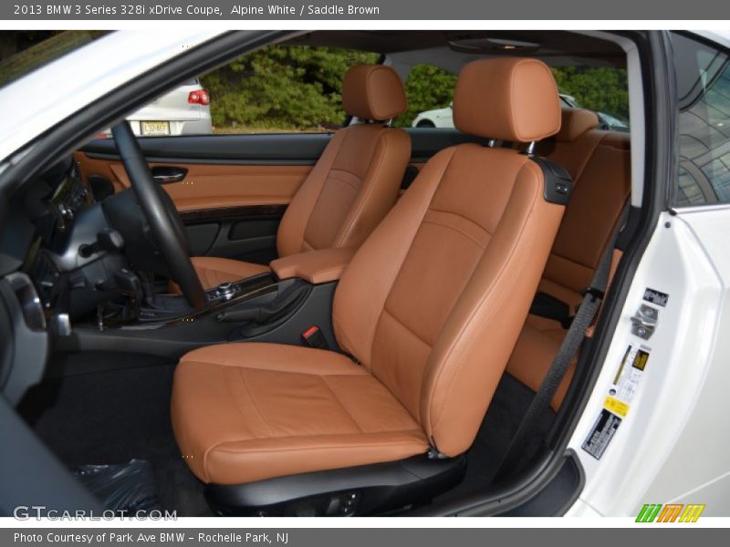 Front Seat of 2013 3 Series 328i xDrive Coupe