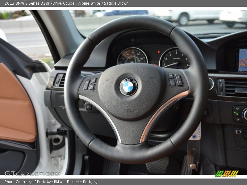 Alpine White / Saddle Brown 2013 BMW 3 Series 328i xDrive Coupe