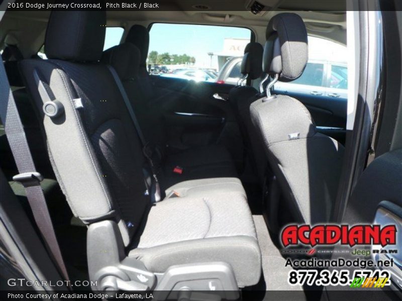 Pitch Black / Black 2016 Dodge Journey Crossroad