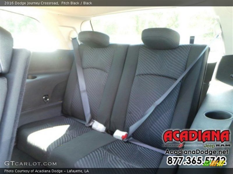 Pitch Black / Black 2016 Dodge Journey Crossroad