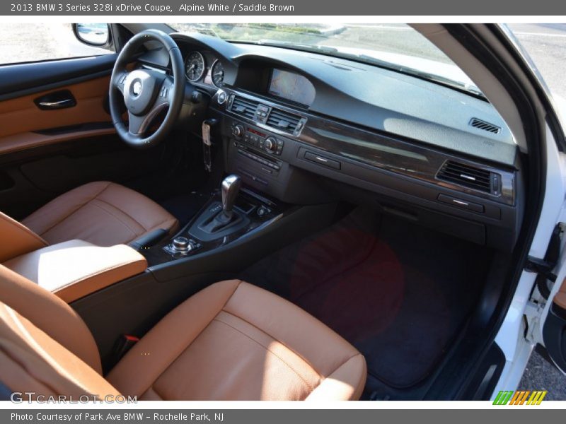 Alpine White / Saddle Brown 2013 BMW 3 Series 328i xDrive Coupe