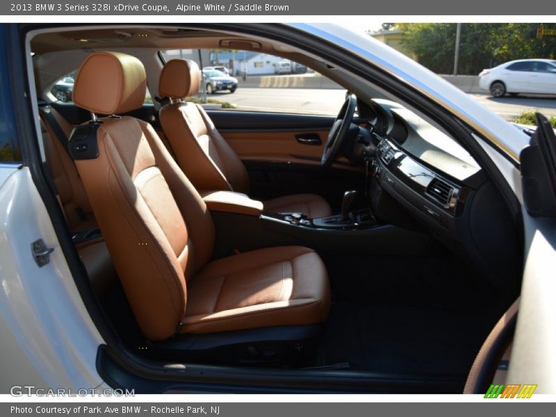 Alpine White / Saddle Brown 2013 BMW 3 Series 328i xDrive Coupe