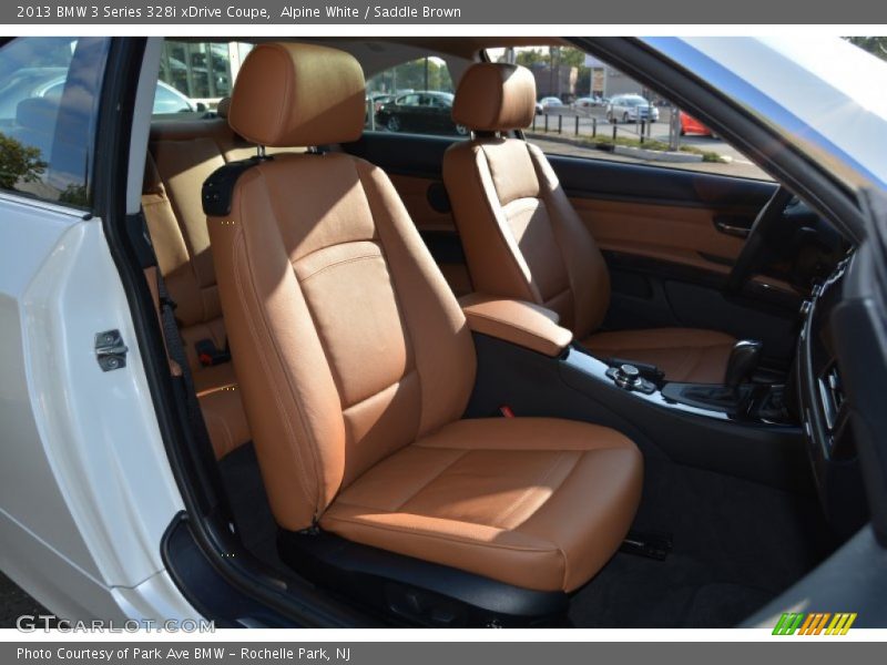 Alpine White / Saddle Brown 2013 BMW 3 Series 328i xDrive Coupe