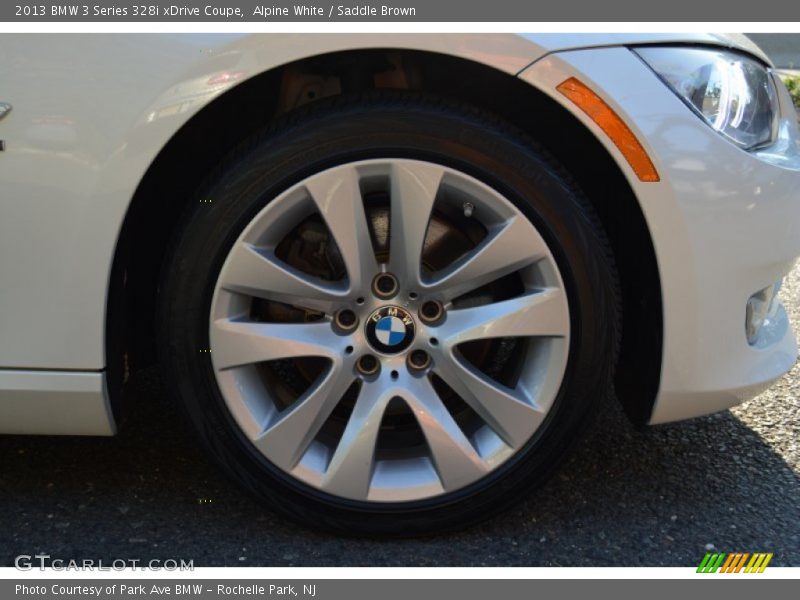 Alpine White / Saddle Brown 2013 BMW 3 Series 328i xDrive Coupe