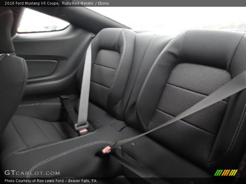 Ruby Red Metallic / Ebony 2016 Ford Mustang V6 Coupe
