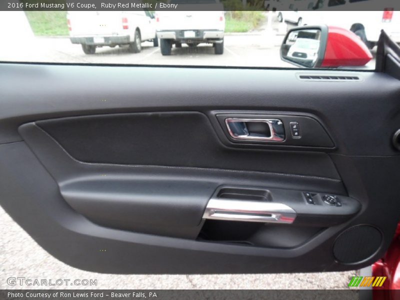 Ruby Red Metallic / Ebony 2016 Ford Mustang V6 Coupe