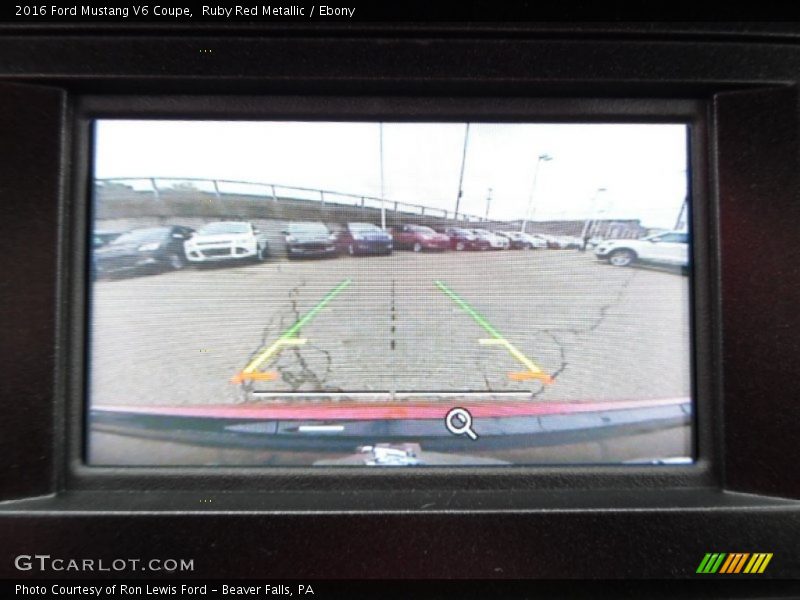 Ruby Red Metallic / Ebony 2016 Ford Mustang V6 Coupe
