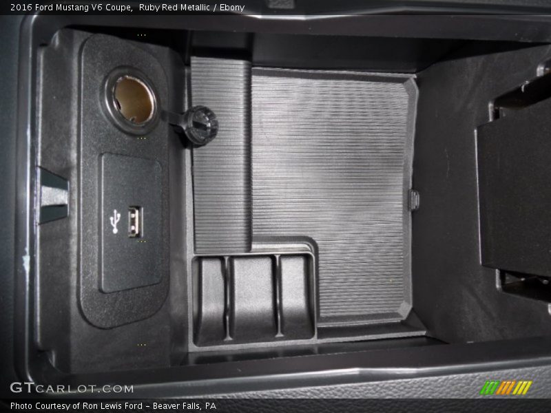 Ruby Red Metallic / Ebony 2016 Ford Mustang V6 Coupe