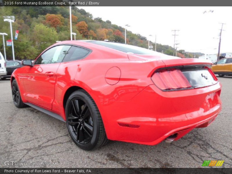Race Red / Ebony 2016 Ford Mustang EcoBoost Coupe