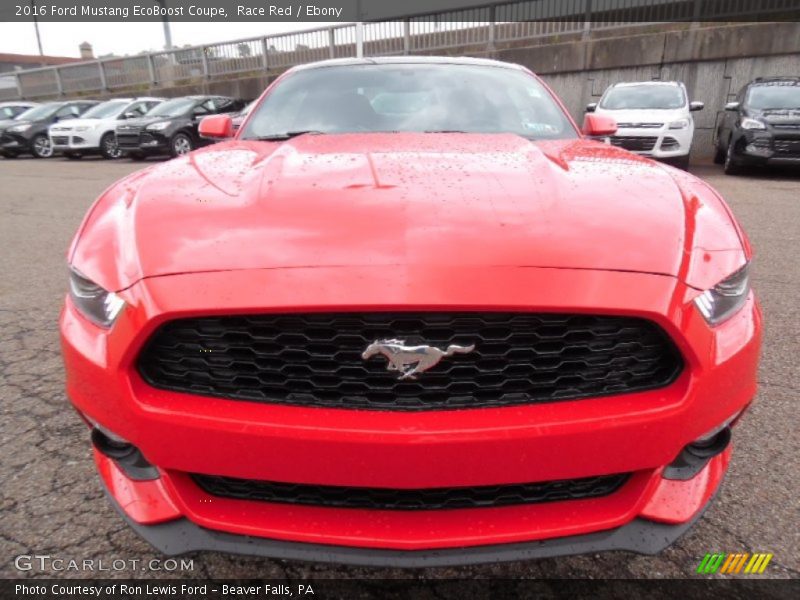 Race Red / Ebony 2016 Ford Mustang EcoBoost Coupe