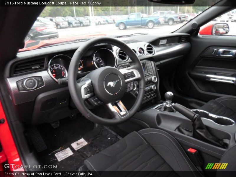 Race Red / Ebony 2016 Ford Mustang EcoBoost Coupe