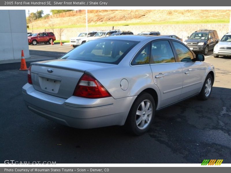 Silver Frost Metallic / Shale Grey 2005 Ford Five Hundred SE