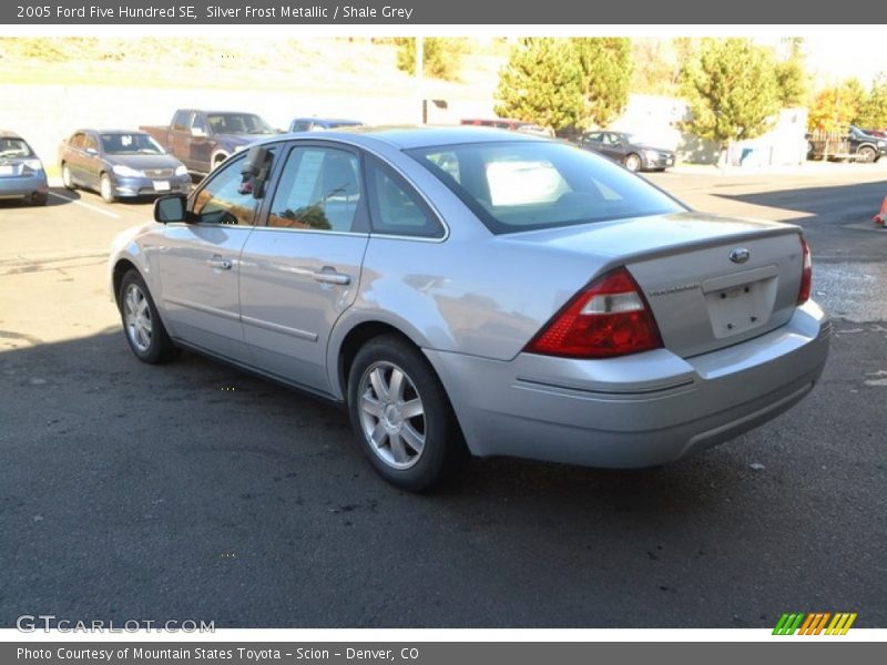 Silver Frost Metallic / Shale Grey 2005 Ford Five Hundred SE
