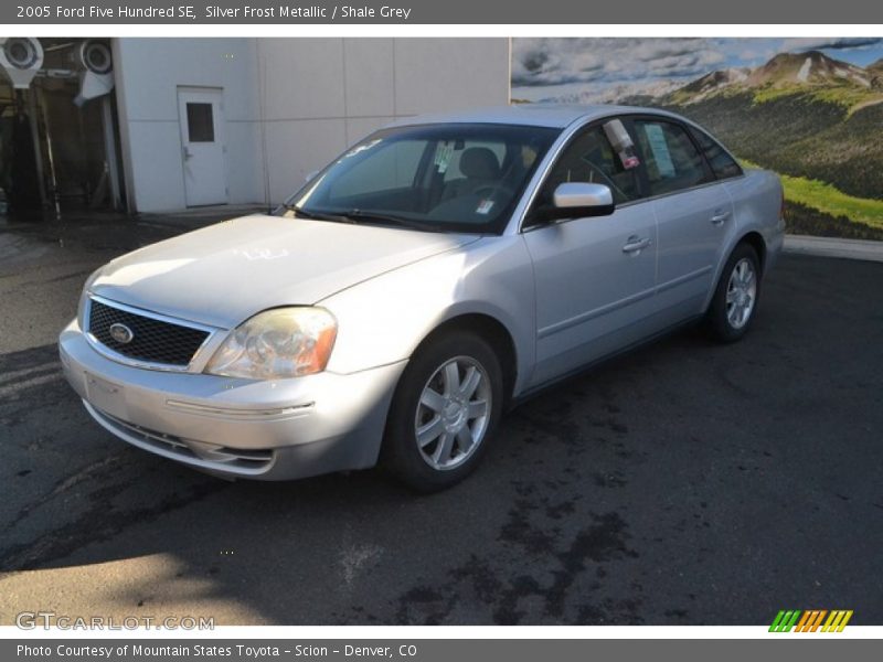 Silver Frost Metallic / Shale Grey 2005 Ford Five Hundred SE