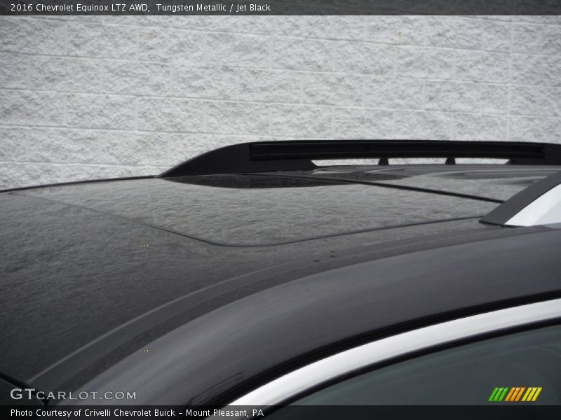 Tungsten Metallic / Jet Black 2016 Chevrolet Equinox LTZ AWD