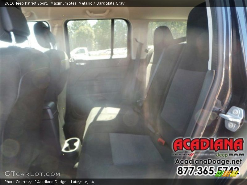 Maximum Steel Metallic / Dark Slate Gray 2016 Jeep Patriot Sport