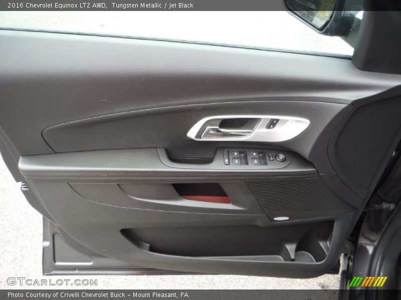 Tungsten Metallic / Jet Black 2016 Chevrolet Equinox LTZ AWD