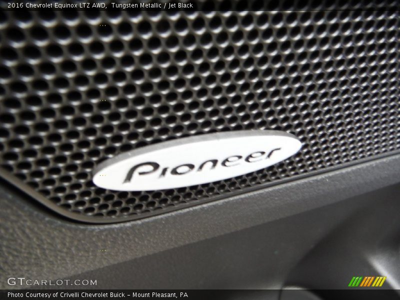 Tungsten Metallic / Jet Black 2016 Chevrolet Equinox LTZ AWD