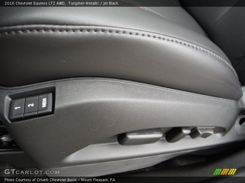 Tungsten Metallic / Jet Black 2016 Chevrolet Equinox LTZ AWD