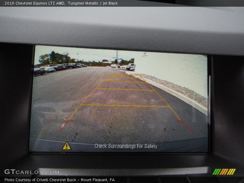 Tungsten Metallic / Jet Black 2016 Chevrolet Equinox LTZ AWD