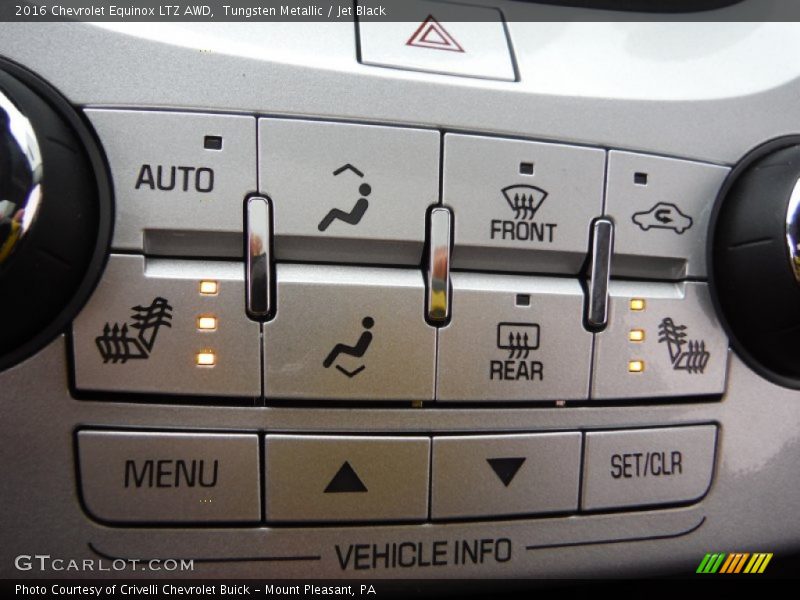Tungsten Metallic / Jet Black 2016 Chevrolet Equinox LTZ AWD