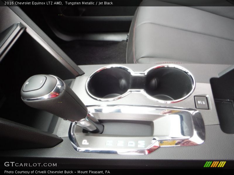 Tungsten Metallic / Jet Black 2016 Chevrolet Equinox LTZ AWD