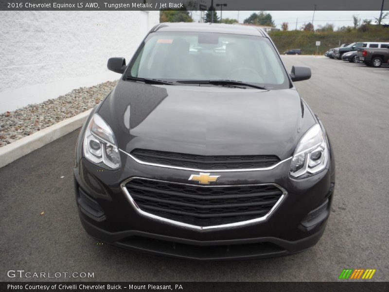 Tungsten Metallic / Jet Black 2016 Chevrolet Equinox LS AWD
