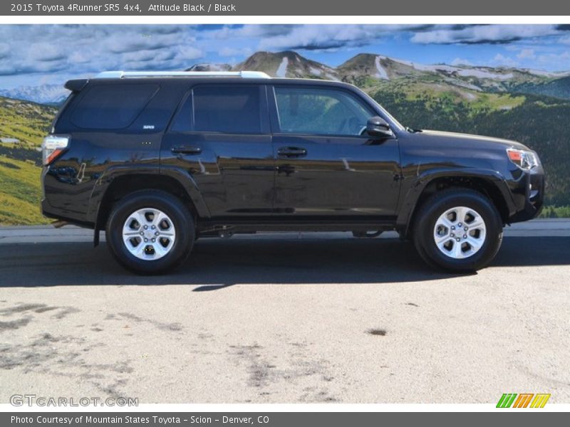 Attitude Black / Black 2015 Toyota 4Runner SR5 4x4