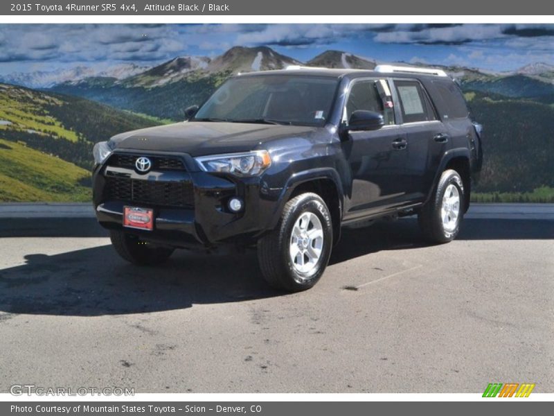 Attitude Black / Black 2015 Toyota 4Runner SR5 4x4