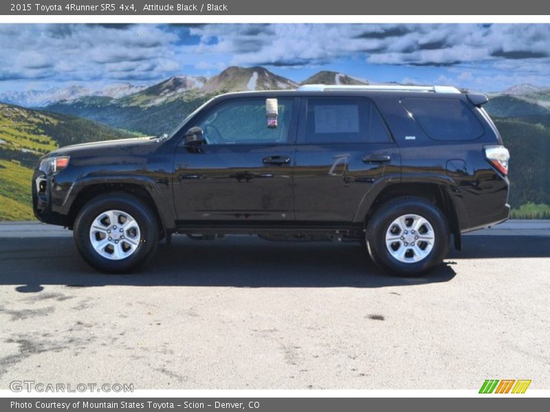 Attitude Black / Black 2015 Toyota 4Runner SR5 4x4